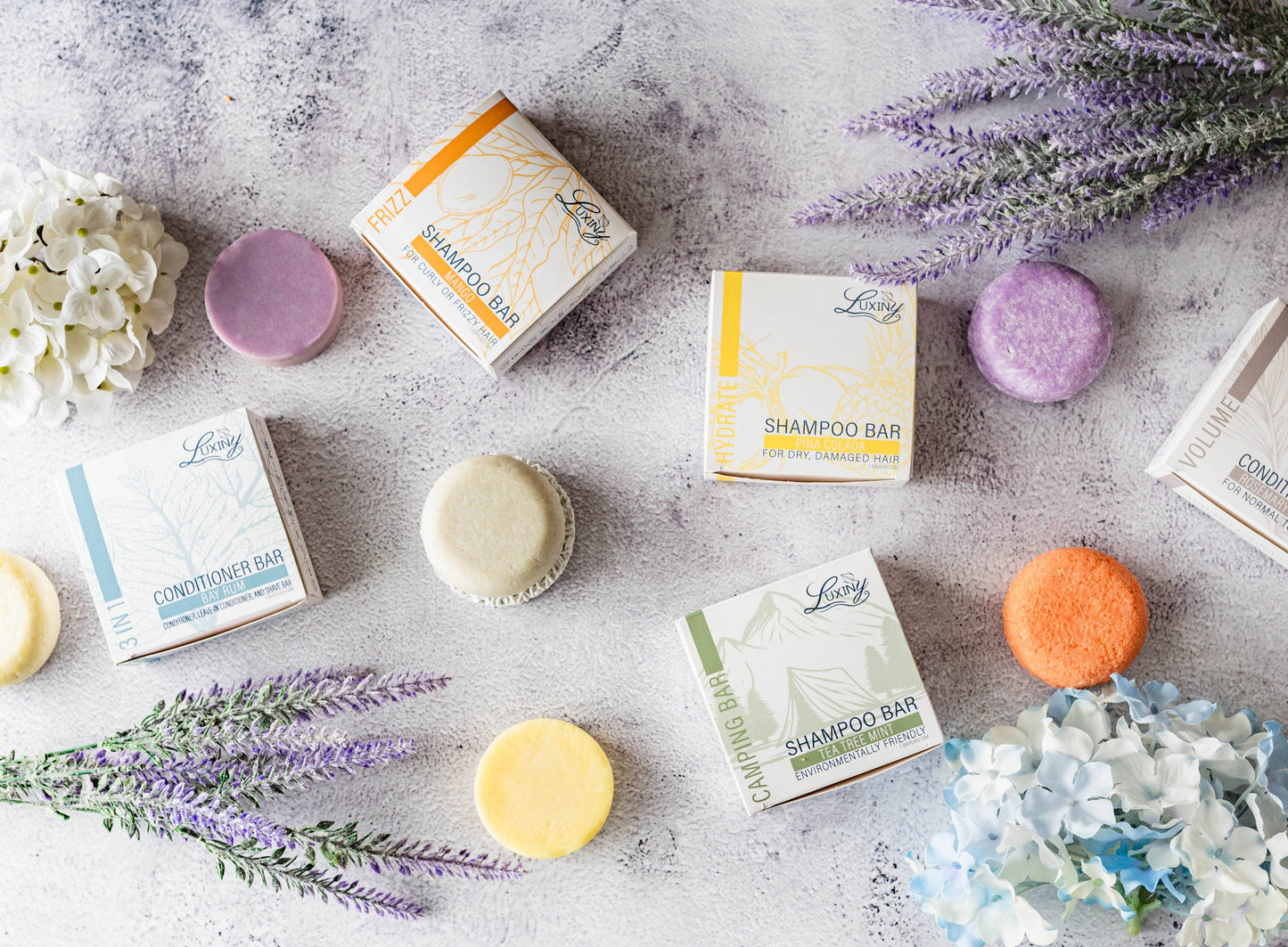 Solid Shampoo Bar Tea Tree Mint - Camping Bar - Plastic-Free