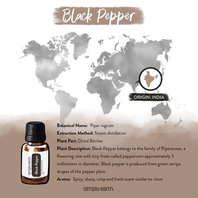 Black Pepper Essential Oil 5ml