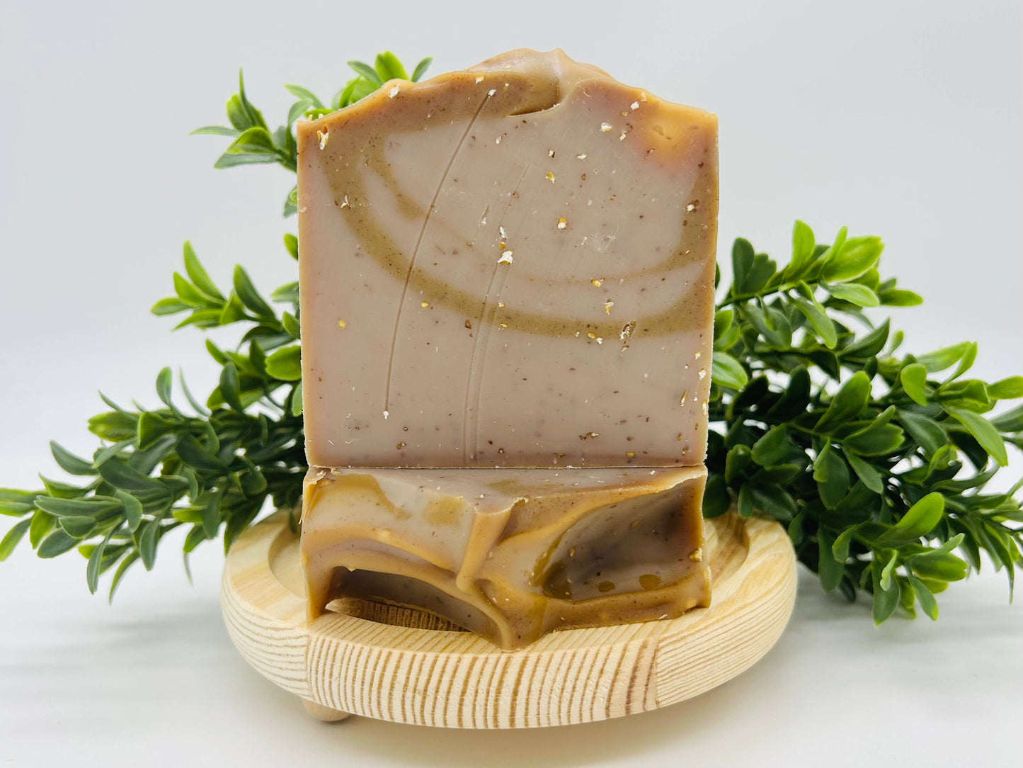 Almond Spice Handmade Soap Bar VEGAN COLD PROCESS