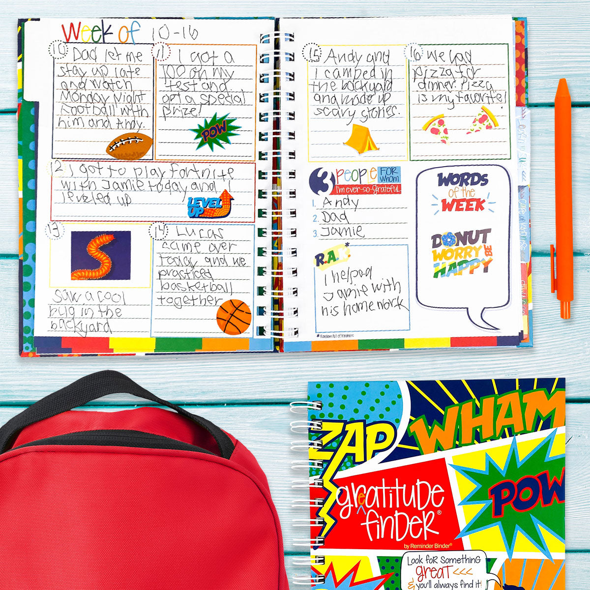 Gratitude Finder® Journals FOR BOYS - Denise Albright®
