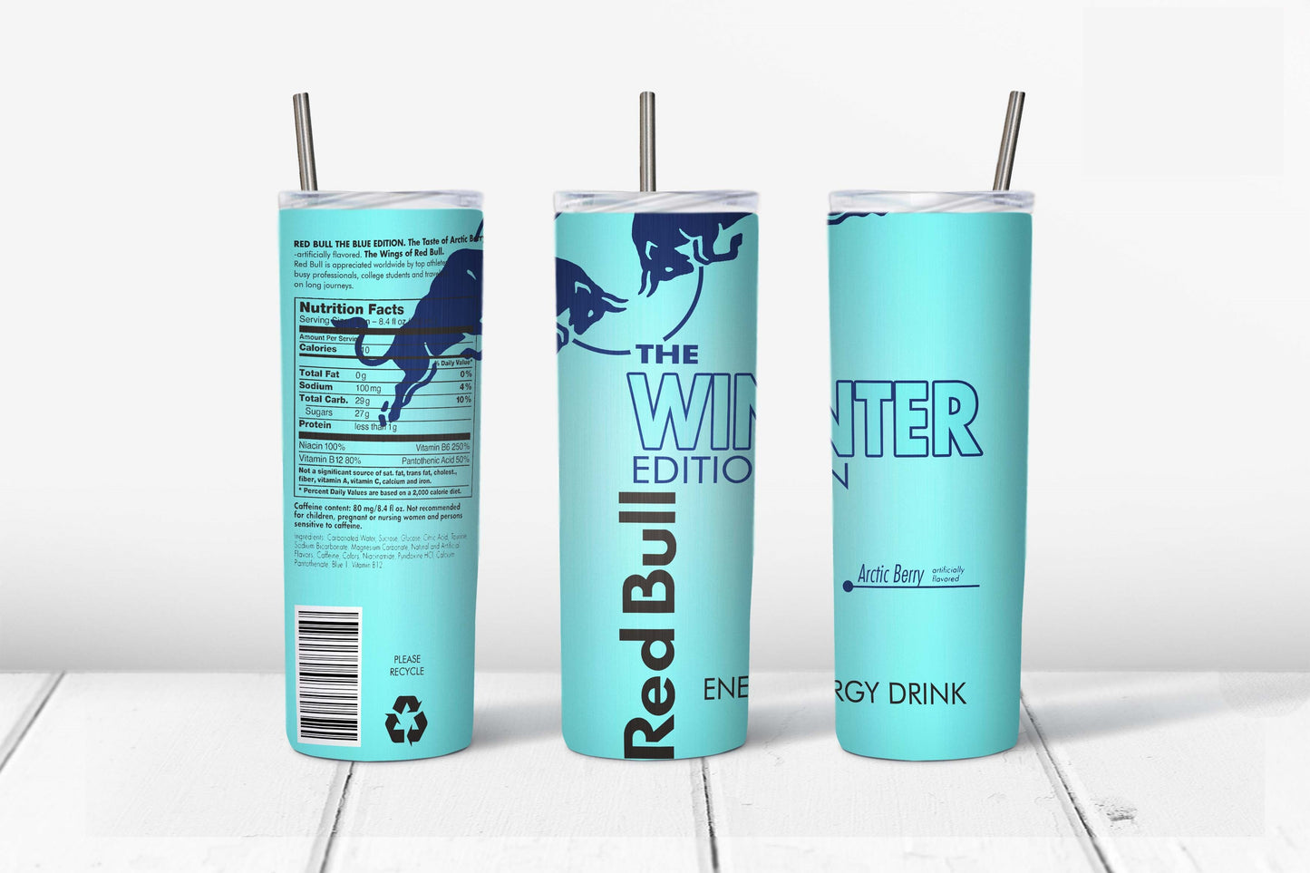 Skinny Tumbler Red Bull