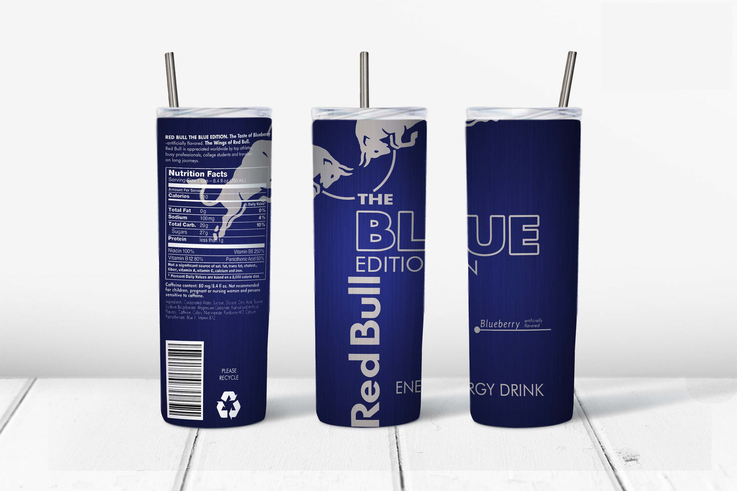 Skinny Tumbler Red Bull