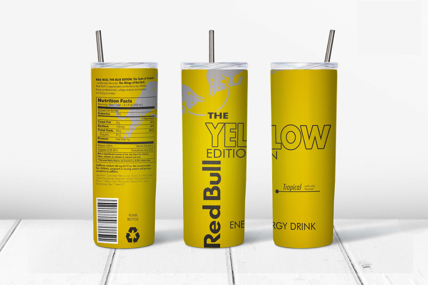Skinny Tumbler Red Bull