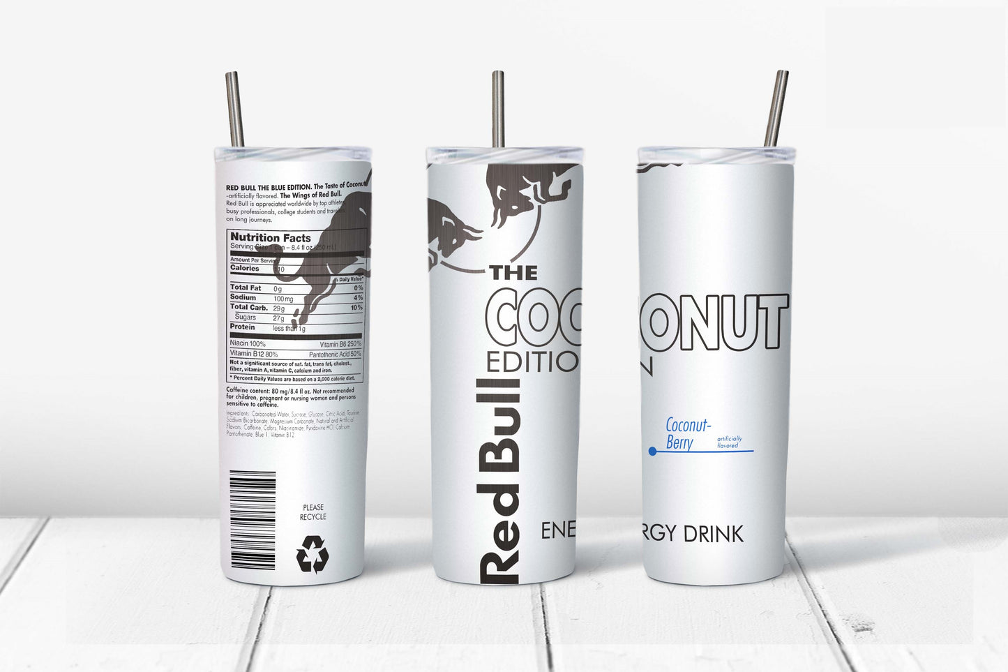 Skinny Tumbler Red Bull