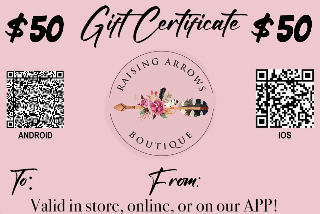 Gift Certificate