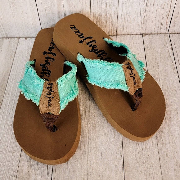 Gypsy Jazz Flip Flops