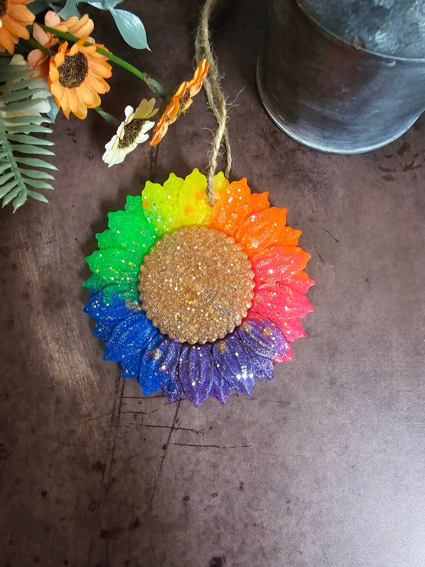 Sunflower Rainbow Freshie