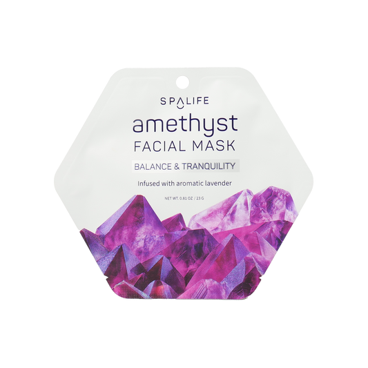 Tranquil Amethyst Facial Mask With Aromatic Lavender