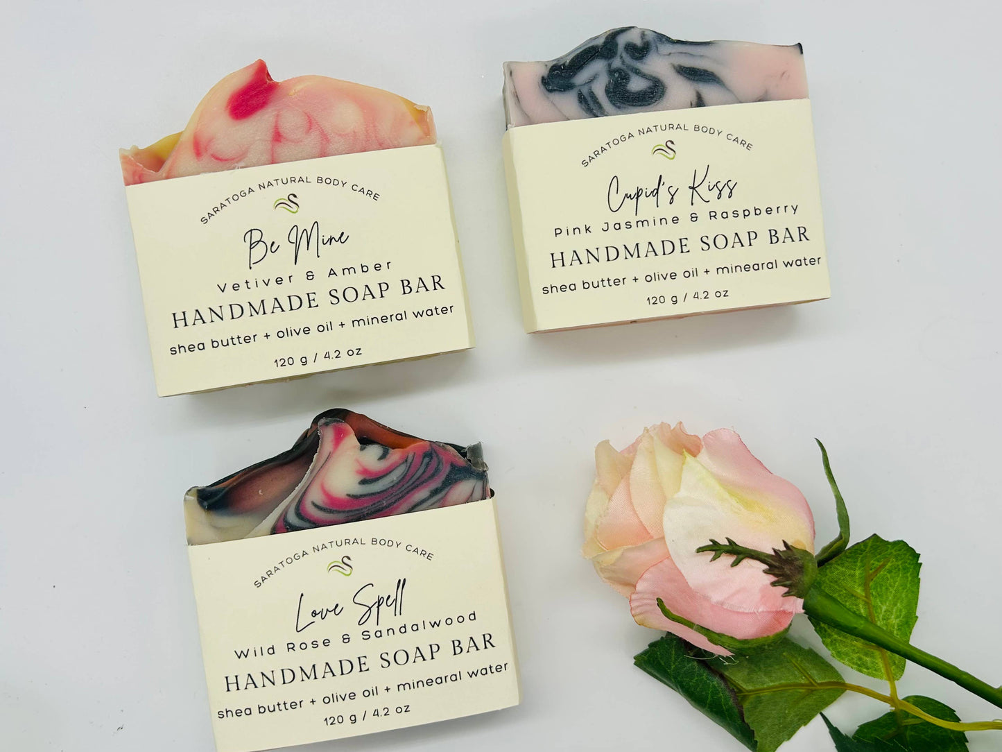 Love Spell Valentine's Day Handmade Soap Bar