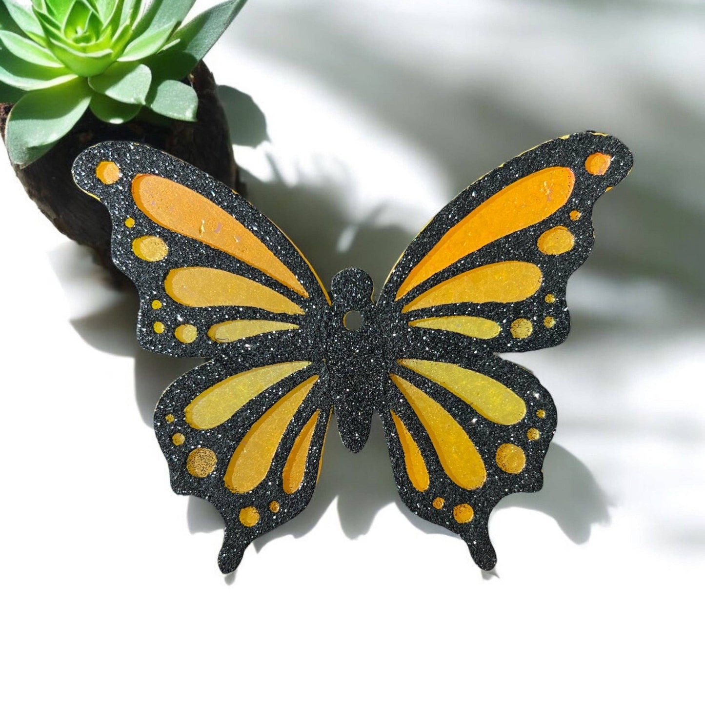 Orange Ombre Butterfly Freshie