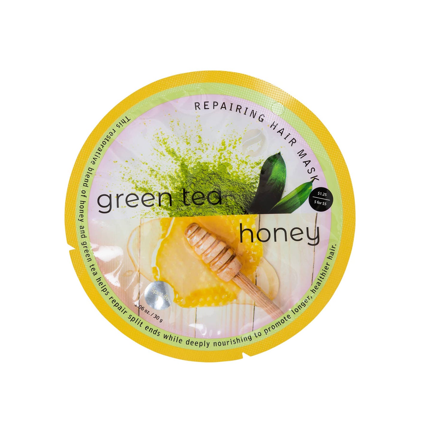 Nourishing, Hydrating and Repairing Hair Mask -: Green tea & Honey repairing hair mask