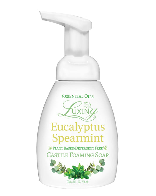 Eucalyptus Spearmint Foaming Handmade Castile Soap