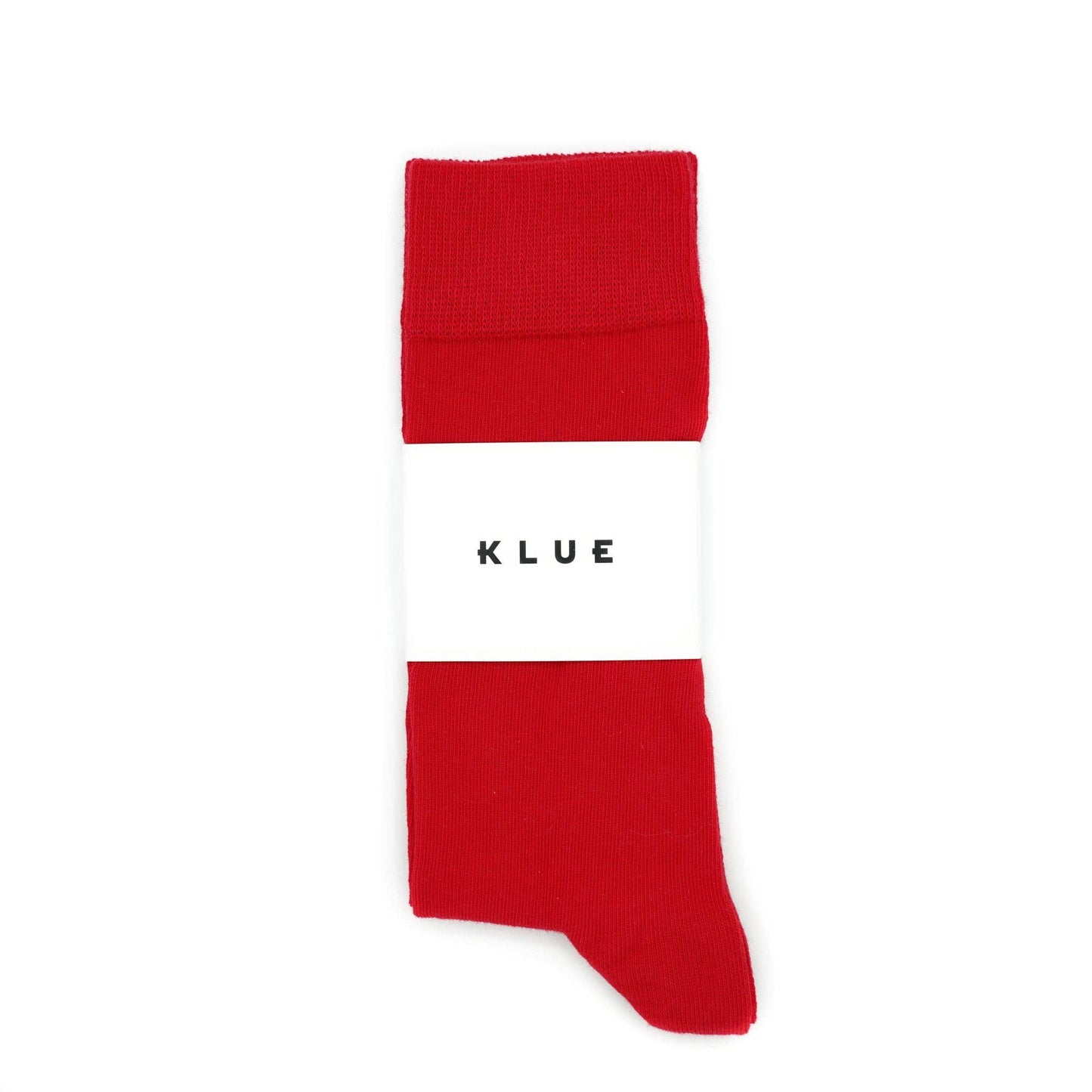 Klue organic solid socks | Red