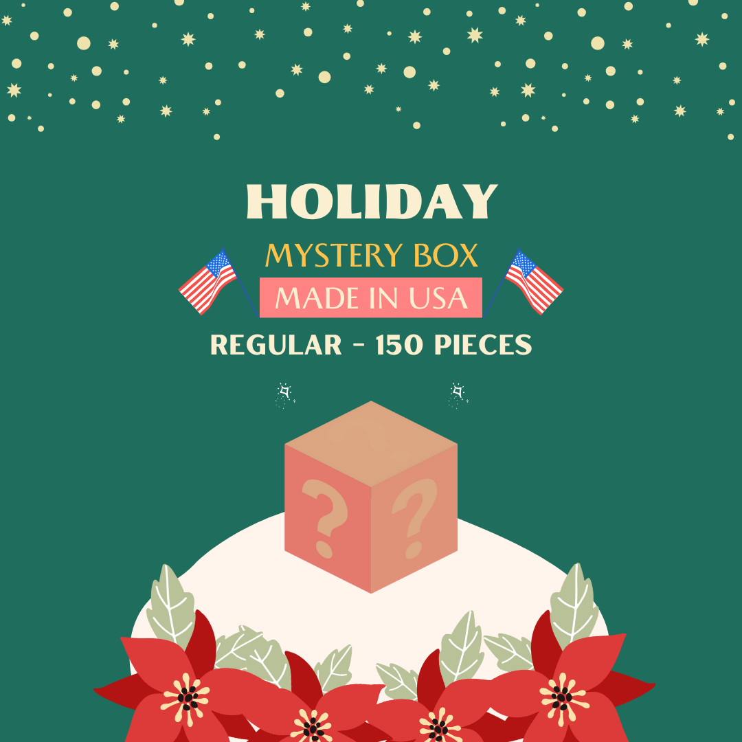 Holiday Mystery Box USA - Regular 150 pc (25 packs)