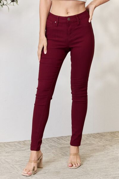 YMI Jeanswear Hyperstretch Mid-Rise Skinny Jeans