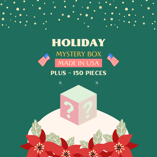 Holiday Mystery Box USA - PLUS 150 pc (25 packs)