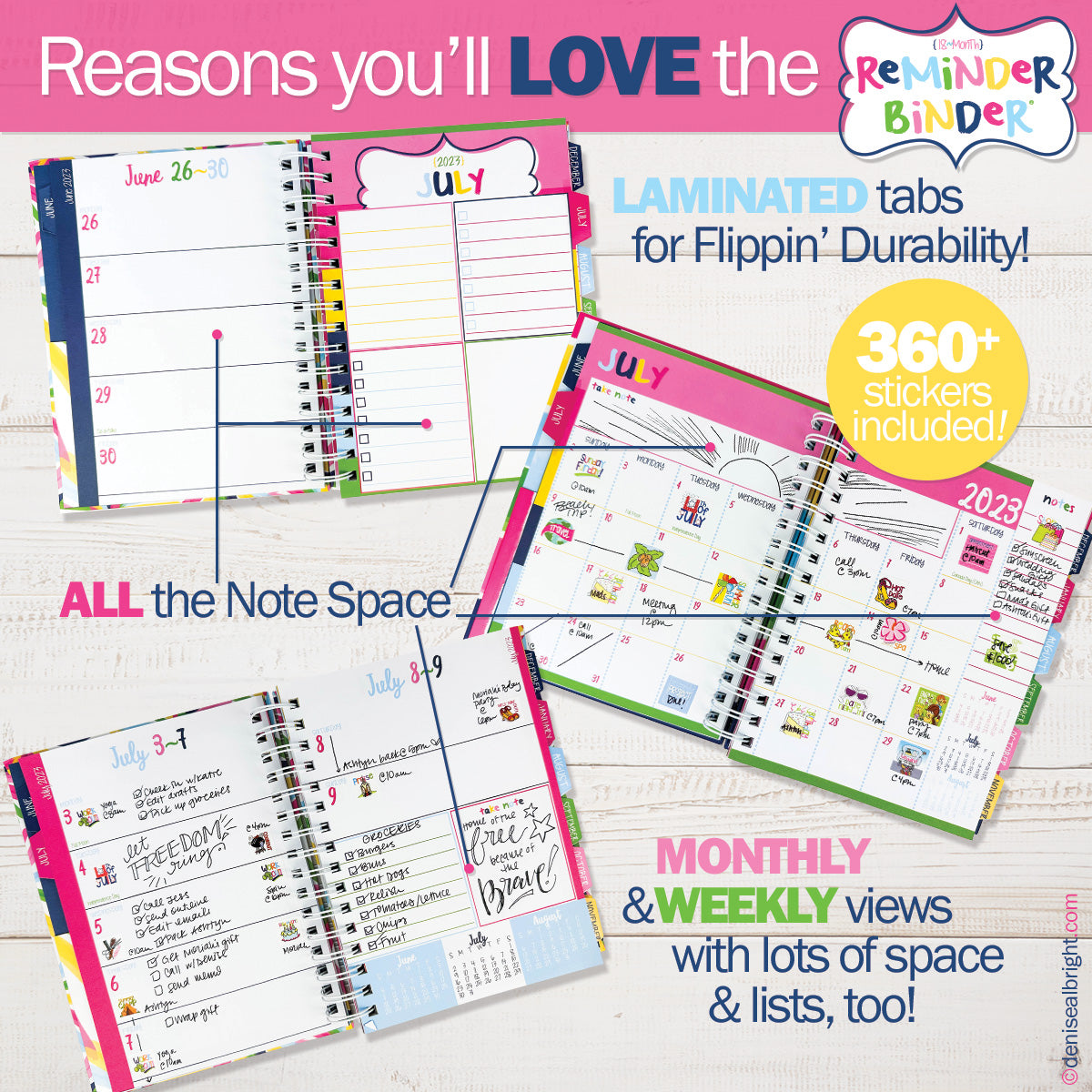 NEW! 2023-24 Reminder Binder® Planner | July 2023 thru December 2024