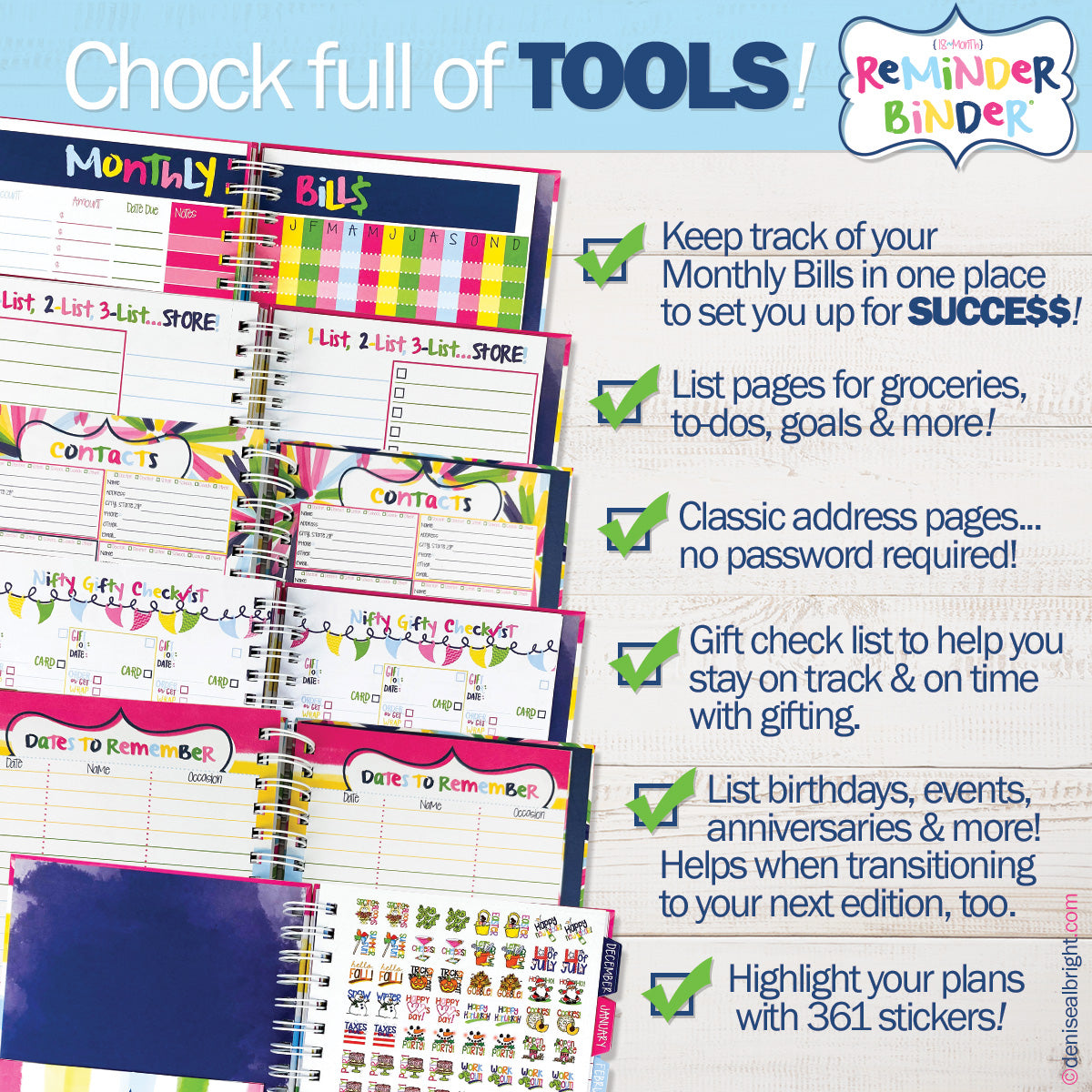 NEW! 2023-24 Reminder Binder® Planner | July 2023 thru December 2024