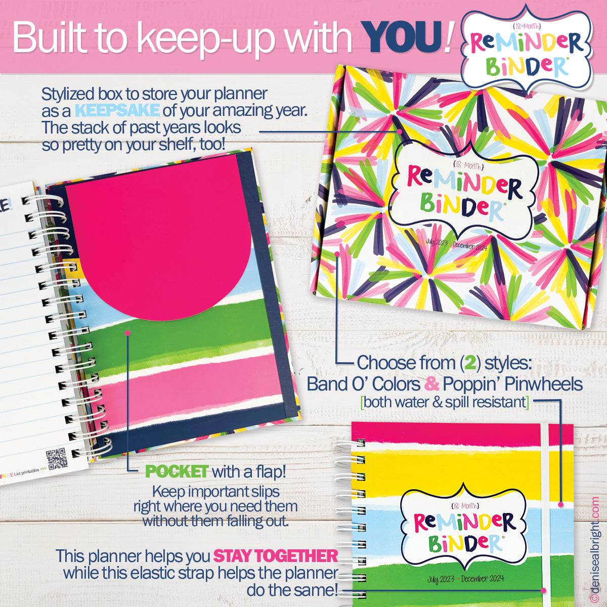 NEW! 2023-24 Reminder Binder® Planner | July 2023 thru December 2024