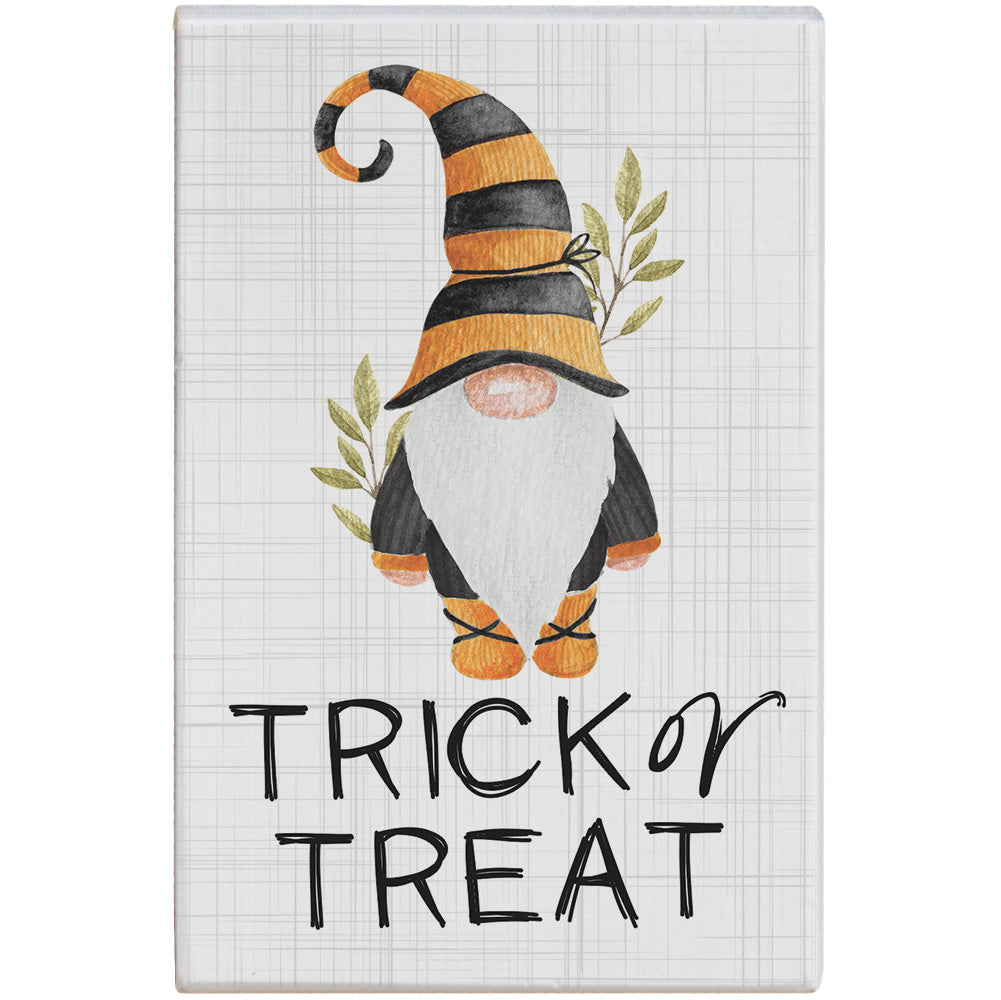 Trick Or Treat Gnome - Small Talk Rectangle