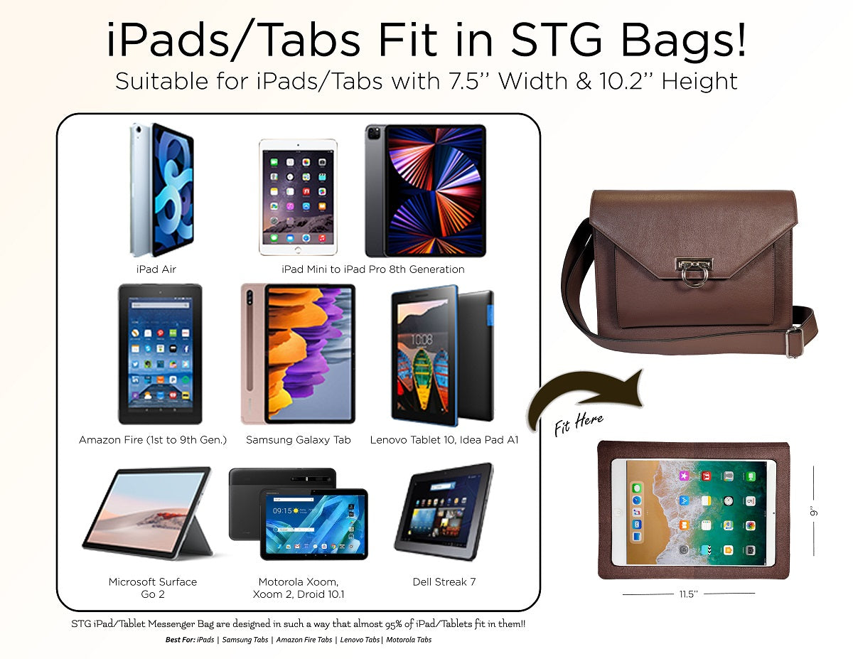 Tablet Messenger Bag RFID