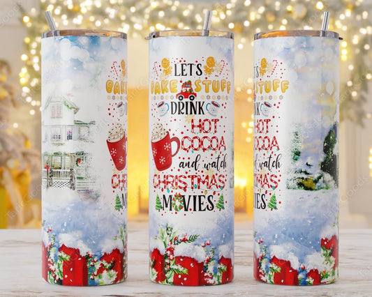 Skinny Tumbler Christmas Movies