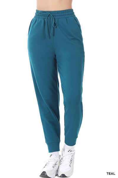 Zenana Teal Joggers