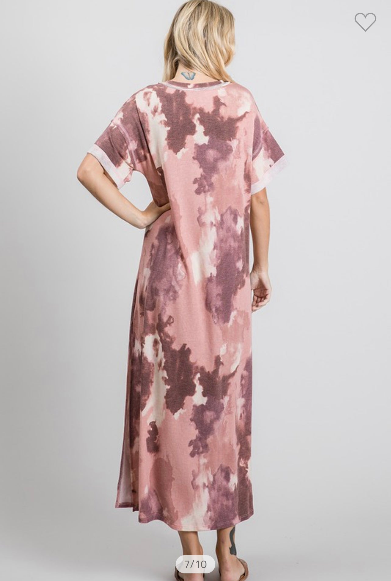 Tie Dye Maxi Dress