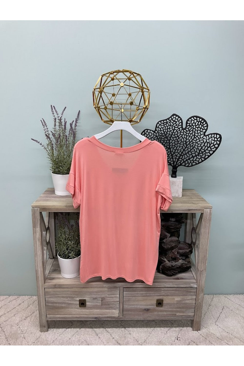 V-neck Casual Top