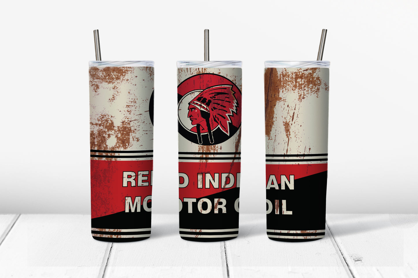 Skinny Tumbler Red Indian