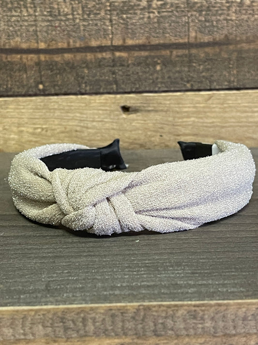 Taupe Shimmer Headband