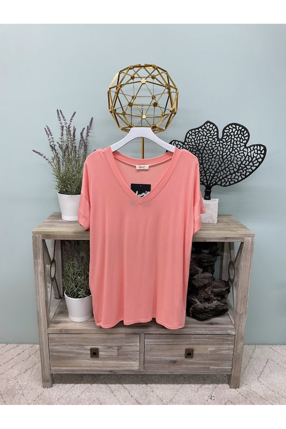 V-neck Casual Top