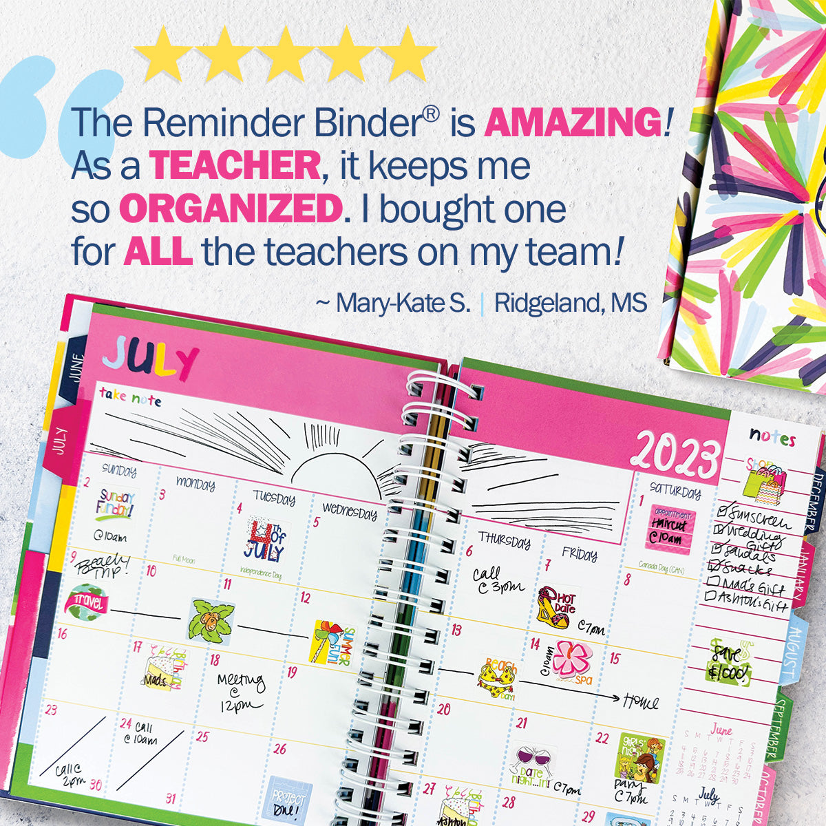 NEW! 2023-24 Reminder Binder® Planner | July 2023 thru December 2024
